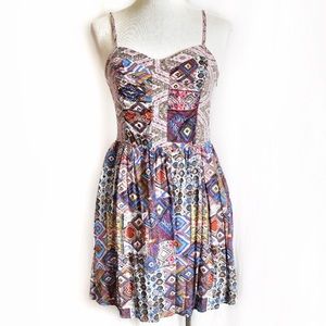Hem & Thread Boho Patchwork Dress